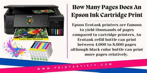 how many pages does an ink cartridge print? what is the lifespan of a printer?